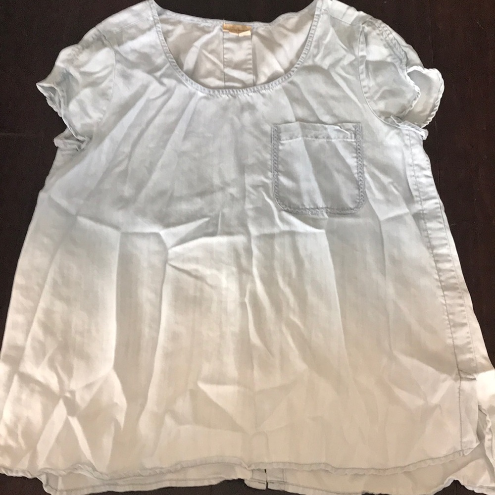 Anthropologie tencel shirt